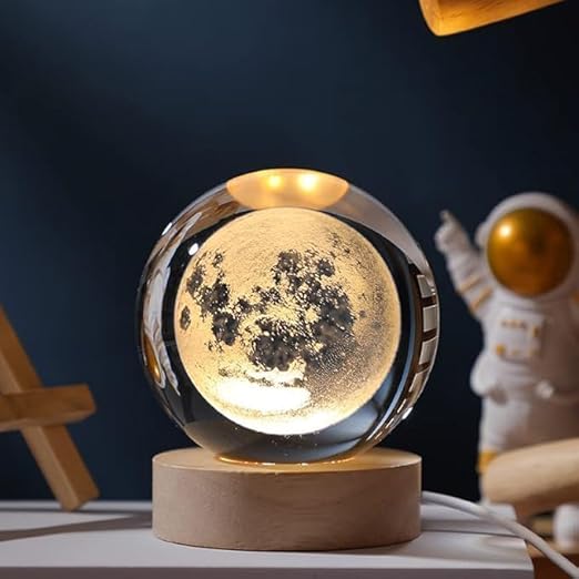 Aesthetic Moon Lamp for Peaceful Nights & Elegant Decor