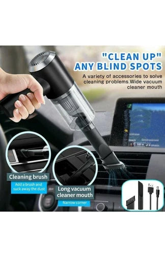 3-in-1 Wireless Car Vacuum Cleaner
